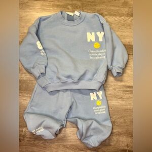 Zara Sky Blue Kids Set